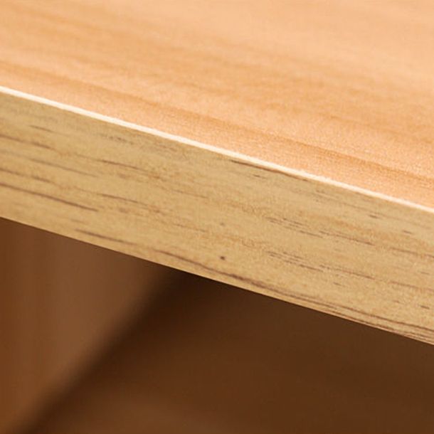 29-inch moderne en eigentijdse schrijfbureau slaapkamer voetstuk houten hoek bureau