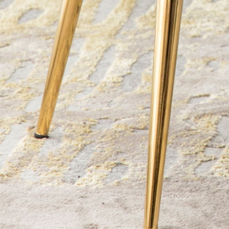 24.4"Wide Velvet Sloped Arms Barrel Chair with Basic Four Legs and Sewn Pillow Back Clearhalo 'Accent Chairs' 'accent_chairs' 'Chairs & Seating' 'furn' 'furn_accent_chairs' 'Furniture' 'furniture_accent_chairs' 'Living Room Furniture' 1200x1200_5182bbc2-3259-4932-9c07-7ee03d027f46