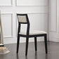 Contemporary Chairs Dining Armless Open Back Side Chairs with Wooden Legs for Kitchen Clearhalo ' kitchen&dining_furn' 'Dining Chairs' 'Dining Tables & Seating' 'dining_chair' 'furn' 'furn_dining_chair' 'Furniture' 'furniture_dining_chair' 'Kitchen & Dining Furniture' 'kitchen' 1200x1200_5183a26d-a049-4d97-bd8c-85eac036fc92
