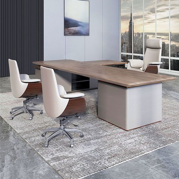 Leather Adjustable Task Chair Silver Metal Base Modern Office Chair Clearhalo 'furn' 'furn_office_chair' 'Furniture' 'Office Chairs' 'Office Furniture' 'office_chair' 1200x1200_5184d72f-9959-45e6-a189-a9ba342209eb