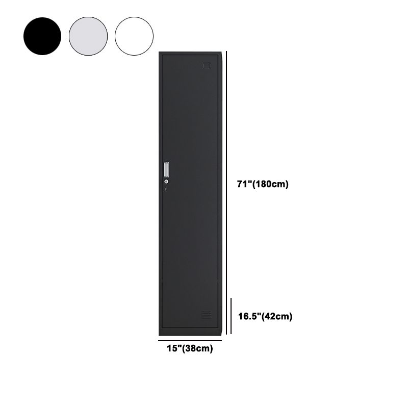 Armate di guardaroba in metallo contemporaneo Armata a cerniera del guardaroba per casa