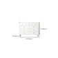 Glam Stone Storage Chest Home Horizontal Chest with Metal Legs Clearhalo 'Bedroom Furniture' 'Dressers & Chests' 'dressers_chests' 'furn' 'furn_dressers_chests' 'Furniture' 1200x1200_5188bc22-cb3f-4a4b-b968-5f6b805b3f91