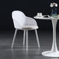 Contemporary Style Dining Chair Kitchen Arm Side Chair with Plastic Legs Clearhalo ' kitchen&dining_furn' 'Dining Chairs' 'Dining Tables & Seating' 'dining_chair' 'furn' 'furn_dining_chair' 'Furniture' 'furniture_dining_chair' 'Kitchen & Dining Furniture' 'kitchen' 1200x1200_51894198-053f-4ef3-907a-fa2acc3060ed