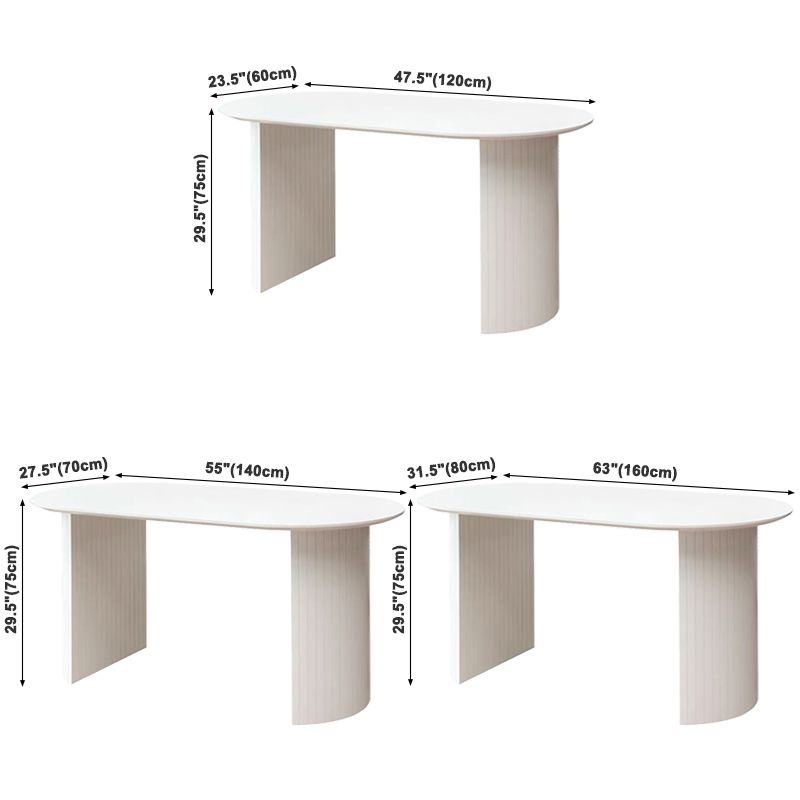 Solid Wood Contemporary Oval Dining Table White Wood Top Table for Dining Room Clearhalo ' dining_table' 'Dining Tables & Seating' 'Dining Tables' 'furn' 'furn_dining_table' 'Furniture' 'furniture_dining_table' 'Kitchen & Dining Furniture' 'kitchen&dining_furn' 'kitchen' 'kitchen_dining_table' 1200x1200_51894675-d9c9-4113-8cd3-653f635aebd4