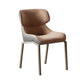 Minimalist Style Dining Arm Chairs Faux Leather Wingback Parsons Chairs (Set of 2) Clearhalo ' kitchen&dining_furn' 'Dining Chairs' 'Dining Tables & Seating' 'dining_chair' 'furn' 'furn_dining_chair' 'Furniture' 'furniture_dining_chair' 'Kitchen & Dining Furniture' 'kitchen' 1200x1200_518b7909-da23-4822-8fbb-b3338e453f71