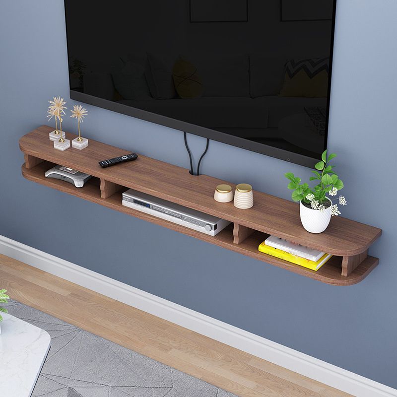 Scandinavian Engineered Wood Media Console Matte Finish TV Media Stand with Shelves Clearhalo 'furn' 'furn_tv_stands_entertainment_centers' 'Furniture' 'Living Room Furniture' 'TV Stands & Entertainment Centers' 'TV Stands & Media Storage Furniture' 'tv_stands_entertainment_centers' 1200x1200_519420ee-f1dd-4850-9f0a-8d03417966e5