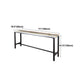 Rectangle Colorful Top Counter Table Metal Black Legs 42-inch Height Industrial Bar Table Clearhalo 'Bar Furniture' 'Bar Tables' 'bar_tables' 'furn' 'furn_bar_tables' 'Furniture' 'furniture_bar_tables' 'Kitchen & Dining Furniture' 1200x1200_519a348f-ba2a-4310-956c-e879cc2c0402