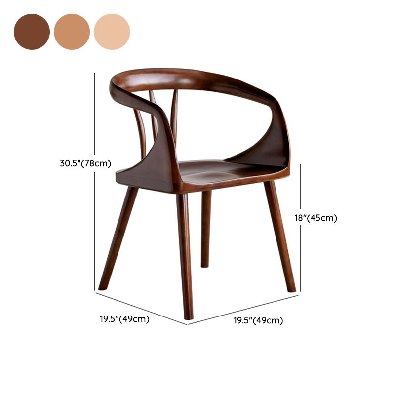 Moderne binnen eetstoel stoel vast houten windsor achterstoel achterstoel