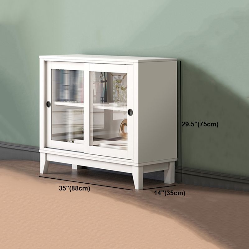 Wooden Standard Bookcase Contemporary Closed Back Bookcase with Door for Office Clearhalo 'Bookcases' 'furn' 'furn_bookcases' 'Furniture' 'furniture_bookcases' 'kitchen' 'kitchen_bookcases' 'Living Room Furniture' 'Office Furniture' 1200x1200_519dc504-cafb-4e8d-8dc3-4f6f160374ec