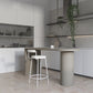 Ash Wood Bar Dining Table Modern Oval Bar Table with Double Pedestal for Dining Room Clearhalo 'Bar Furniture' 'Bar Tables' 'bar_tables' 'furn' 'furn_bar_tables' 'Furniture' 'furniture_bar_tables' 'Kitchen & Dining Furniture' 1200x1200_51a2a047-d0cd-4770-a5b7-6def0617c7be