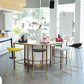 Contemporary Plastic Armless Bar Stool Low Back Bar Height Stool with Metal Frame