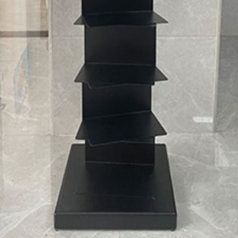 Closed Metal Bookcase Modern Geometry Shelves for Study Room Clearhalo 'Bookcases' 'Furniture' 'furniture_bookcases' 'kitchen' 'kitchen_bookcases' 'Living Room Furniture' 'Office Furniture' 1200x1200_51a5a5e0-972f-40b3-b721-f353e7ac03de