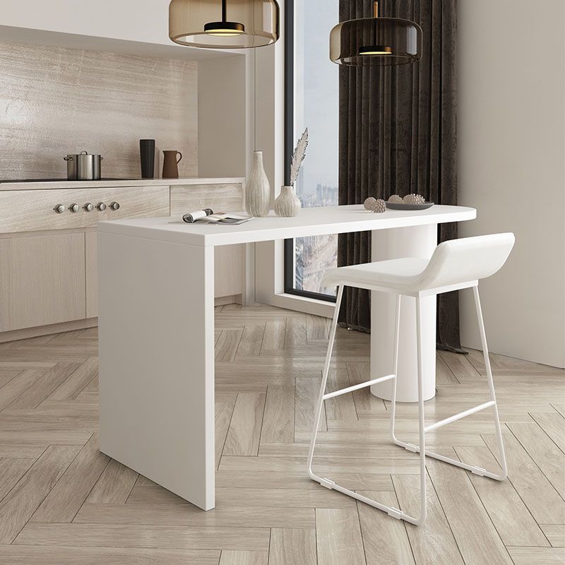 Irregular Shape Solid Wood Table for Restaurant Modern Island Table with Double Pedestal Clearhalo 'Dining Tables & Seating' 'Dining Tables' 'dining_table' 'furn' 'furn_dining_table' 'Furniture' 'furniture_dining_table' 'Kitchen & Dining Furniture' 'kitchen' 'kitchen_dining_table' 1200x1200_51a6475f-b184-41e2-a5ca-e83b04192998