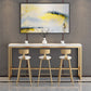 Glam Style Bar Table Faux Marble Rectangle Bar Wine Table with Footrest Clearhalo 'Bar Furniture' 'Bar Tables' 'bar_tables' 'furn' 'furn_bar_tables' 'Furniture' 'Kitchen & Dining Furniture' 1200x1200_51ab0ba7-f325-4ce1-a2bb-d1a7aa715b47