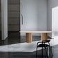 Oval Double Pedestal Modern Dining Table Brown Tone Fixed Table with Solid Wood Clearhalo ' dining_table' 'Dining Tables & Seating' 'Dining Tables' 'furn' 'furn_dining_table' 'Furniture' 'furniture_dining_table' 'Kitchen & Dining Furniture' 'kitchen&dining_furn' 'kitchen' 'kitchen_dining_table' 1200x1200_51ab0d0a-524e-4816-94f5-c8032908a31a