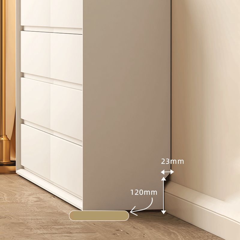 Cofensador de cofre de almacenamiento horizontal cofre de almacenamiento moderno con 8 cajones