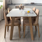Contemporary Sintered Stone Dining Table Rectangle Shape Dining Table with 4 Legs Table Clearhalo ' dining_table' 'Dining Tables & Seating' 'Dining Tables' 'furn' 'furn_dining_table' 'Furniture' 'furniture_dining_table' 'Kitchen & Dining Furniture' 'kitchen&dining_furn' 'kitchen' 'kitchen_dining_table' 1200x1200_51b12a26-3c01-4471-82f2-55ee26e7b458