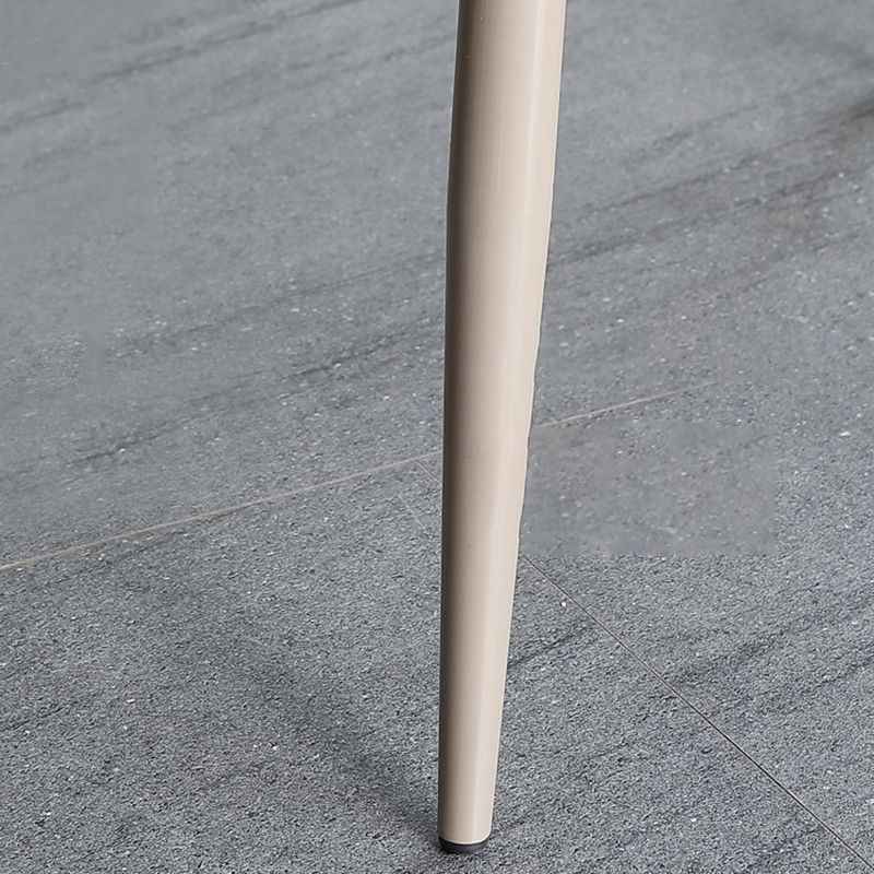 Contemporary Style Kitchen Metal Dining Chair Dining Armless Side Chairs Clearhalo ' kitchen&dining_furn' 'Dining Chairs' 'Dining Tables & Seating' 'dining_chair' 'furn' 'furn_dining_chair' 'Furniture' 'furniture_dining_chair' 'Kitchen & Dining Furniture' 'kitchen' 1200x1200_51b161c4-6f5a-4eab-b9bd-a70f158a89a1