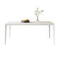 Simplicity Rectangle Dining Table Sintered Stone Table with 4 White Legs Clearhalo ' dining_table' 'Dining Tables & Seating' 'Dining Tables' 'Furniture' 'furniture_dining_table' 'Kitchen & Dining Furniture' 'kitchen&dining_furn' 'kitchen' 'kitchen_dining_table' 1200x1200_51b28c7d-08b1-4444-9e6c-2987e31b3ad9