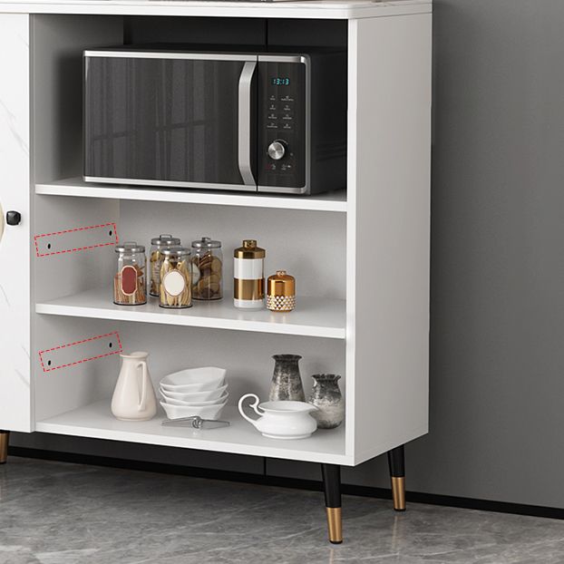 Schedate sideboard Glam Stone Scaffali per sala da pranzo Sideboard