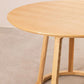 Modern Solid Wood Dining Table Wooden Round Table with Pedestal Base for Restaurant Clearhalo 'Dining Tables & Seating' 'Dining Tables' 'dining_table' 'furn' 'furn_dining_table' 'Furniture' 'Kitchen & Dining Furniture' 1200x1200_51b3e762-be9a-44a7-8b76-9c11f52502dd