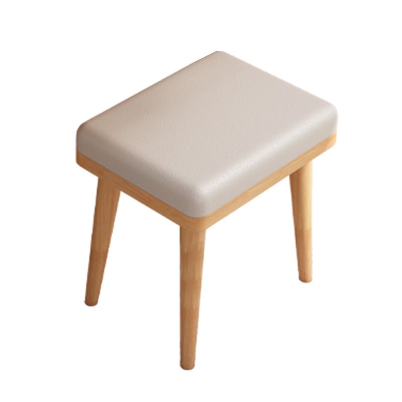 Vanité de maquillage en bois massif scandinave 3 tiroir vanité