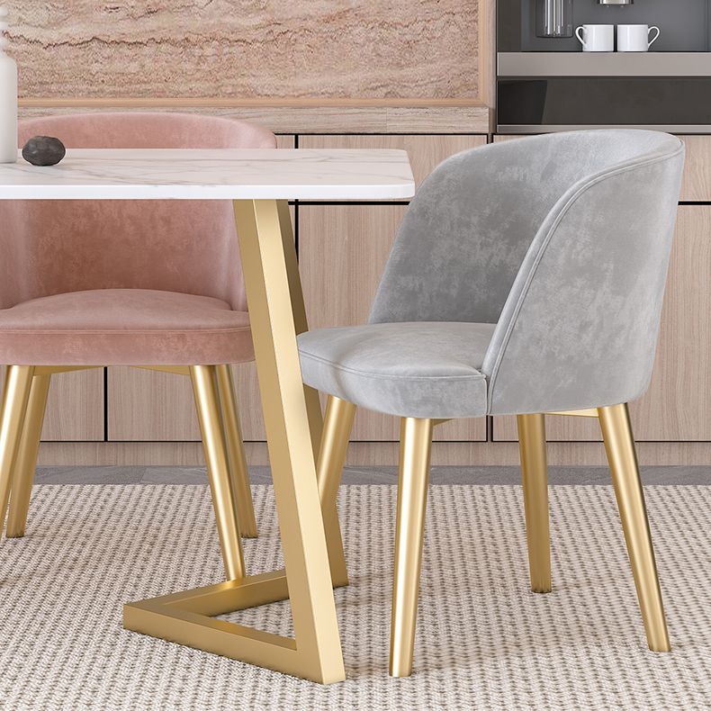 Modern Rectangle Shape White Dining Set Standard Sintered Stone Top Dining Set for Kitchen Clearhalo 'Dining Room Sets' 'Dining Tables & Seating' 'dining_room_set' 'furn' 'furn_dining_room_set' 'Furniture' 'furniture_dining_room_set' 'Kitchen & Dining Furniture' 'kitchen&dining_furn' 'kitchen' 1200x1200_51c2ad05-1801-4fa9-b36f-8b86513825b5