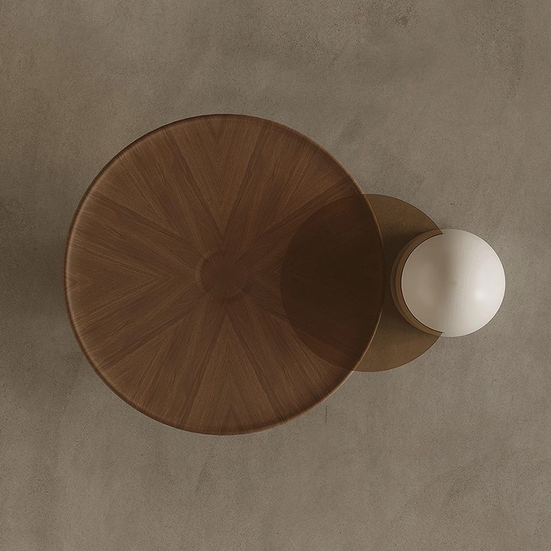 Modern Wood Coffee Table Round Nesting Coffee Table Set for Living Room Clearhalo 'Coffee & Accent Tables' 'Coffee Tables' 'coffee_tables' 'furn' 'furn_coffee_tables' 'Furniture' 'Living Room Furniture' 1200x1200_51c61e82-f824-4552-a3bc-665df7c22942