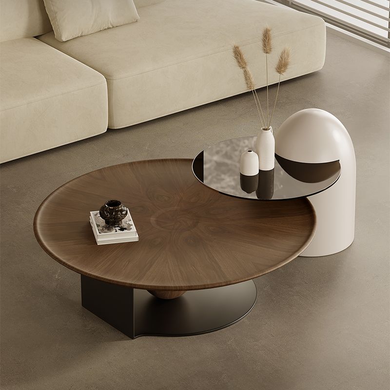 Abstract Coffee or End Table Contemporary Solid Wood Coffee Cocktail Table Clearhalo 'Coffee & Accent Tables' 'Coffee Tables' 'coffee_tables' 'furn' 'furn_coffee_tables' 'Furniture' 'Living Room Furniture' 1200x1200_51cb3c39-4525-4a66-8b82-73ce848e45ab