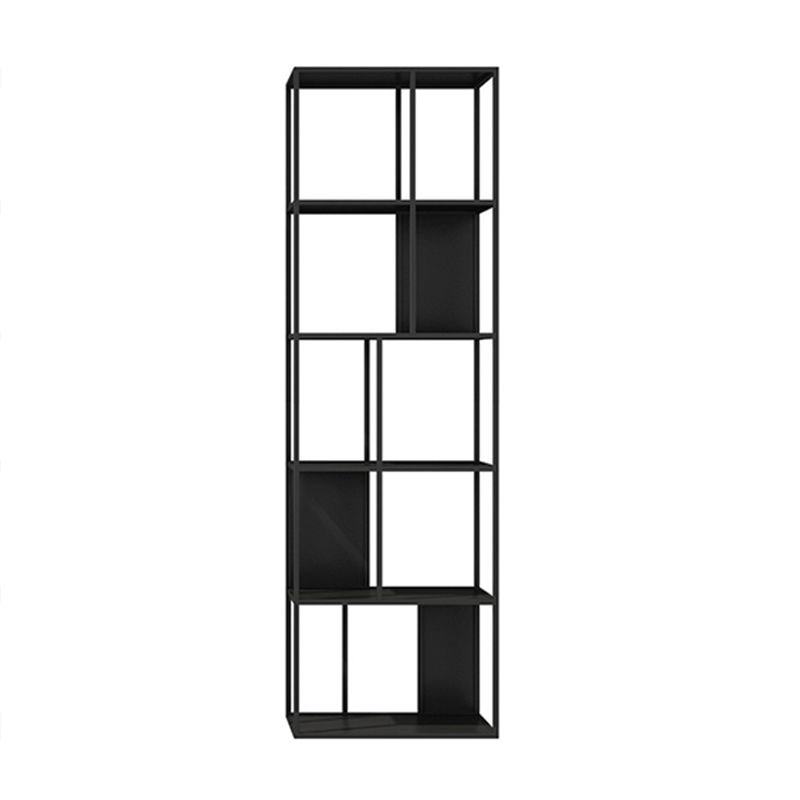 Modern Open Bookcase with Metal Rectangular Shelves for Study Room Clearhalo 'Bookcases' 'furn' 'furn_bookcases' 'Furniture' 'furniture_bookcases' 'kitchen' 'kitchen_bookcases' 'Living Room Furniture' 'Office Furniture' 1200x1200_51cbdb12-f699-4eba-bd83-facea89a2905