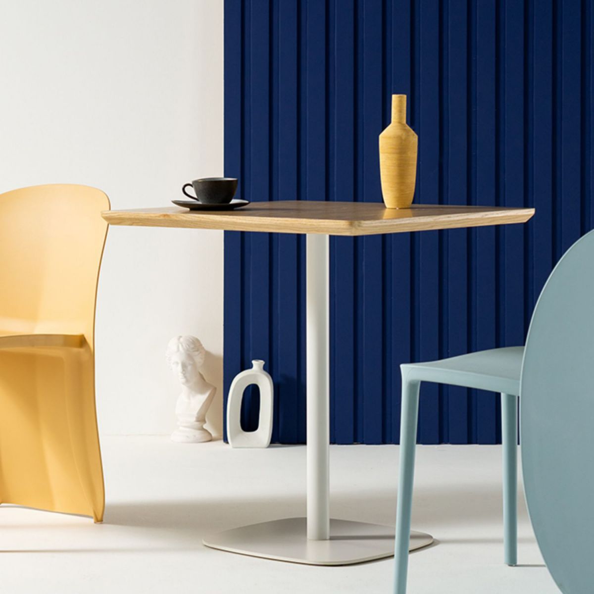 Industrial Square Dining Table Pedestal Dining Table for Home Kitchen Dinner Clearhalo ' dining_table' 'Dining Tables & Seating' 'Dining Tables' 'furn' 'furn_dining_table' 'Furniture' 'furniture_dining_table' 'Kitchen & Dining Furniture' 'kitchen&dining_furn' 'kitchen' 'kitchen_dining_table' 1200x1200_51ce30ed-2e74-454c-bdf0-473674aa2830