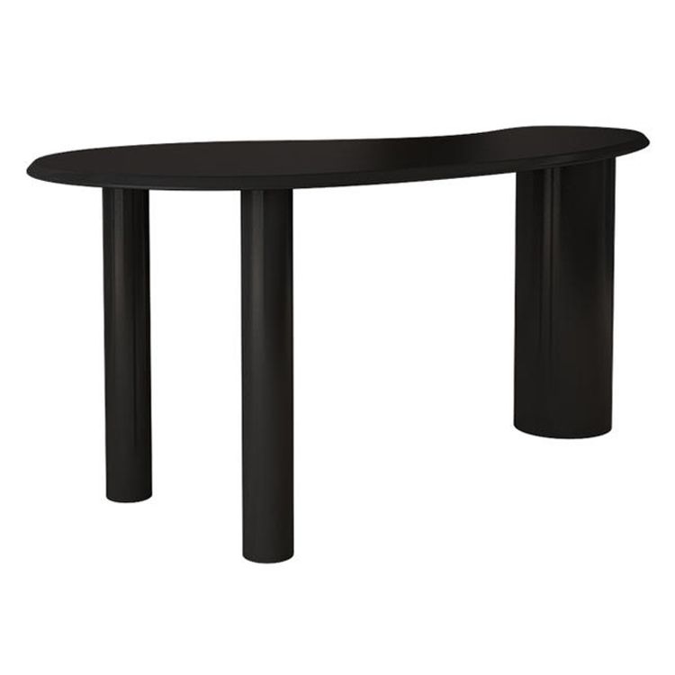 Contemporary Style Writing Desk Curved Bedroom and Office Desk Clearhalo 'furn' 'furn_office_desk' 'Furniture' 'Office Desks' 'Office Furniture' 'office_desk' 1200x1200_51d6a007-ec32-4adc-be78-1918d5d5fe51