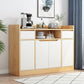 Modern Living Room Buffet/Console Open Storage Cabinets Sideboard Table Clearhalo 'buffet_sideboard' 'Buffets & Sideboards' 'Furniture' 'furniture_buffet_sideboard' 'Kitchen & Dining Furniture' 1200x1200_51d70bec-e740-47ab-8a44-2d5b466715b1