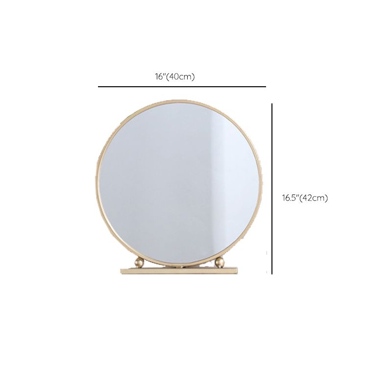 Glam Dresser with 2 Storage Drawers White Vanity Table for Bedroom Clearhalo 'Bedroom Furniture' 'furn' 'furn_makeup_vanities' 'Furniture' 'Makeup Vanities' 'makeup_vanities' 1200x1200_51d95ce9-01f9-40e7-915b-ca7cdfbddb59