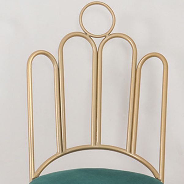 Scandinavian Style Upholstered Armless Dining Chairs Open Back Dining Side Chairs Clearhalo 'Dining Chairs' 'Dining Tables & Seating' 'dining_chair' 'furn' 'furn_dining_chair' 'Furniture' 'furniture_dining_chair' 'Kitchen & Dining Furniture' 1200x1200_51da497d-e3f0-4757-8c1a-db3261a6d854