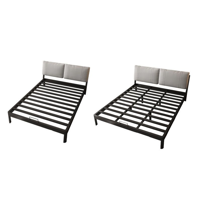 Modern Wire-Grid Metal Bed 78.74" L Bed Frame with Headboard Clearhalo 'Bedroom Furniture' 'Beds' 'furn' 'furn_beds' 'Furniture' 1200x1200_51da6bba-19e8-4c15-9365-5a4b758dbcdd