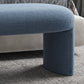 Modern Foam Bench with Legs Rectangle Solid Color Wool Bench Clearhalo 'Benches' 'Chairs & Seating' 'furn' 'furn_benches' 'Furniture' 'Living Room Furniture' 1200x1200_51da7f48-7cf1-4a29-a0bd-6a0511f7feaa