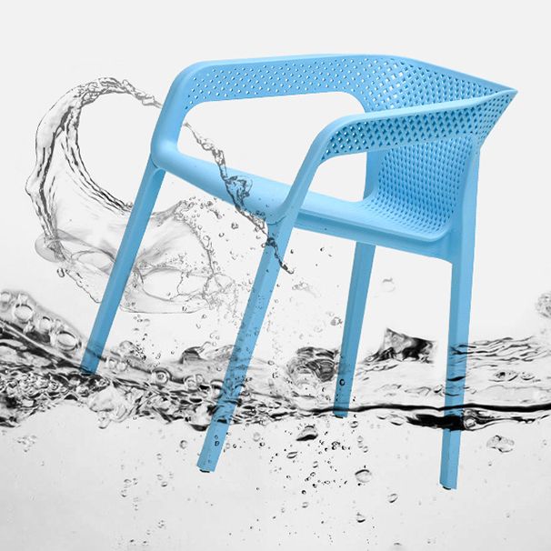 Contemporary Dining Room Chairs Plastic Dining Arm Chair for Home Use (Set of 4) Clearhalo ' kitchen&dining_furn' 'Dining Chairs' 'Dining Tables & Seating' 'dining_chair' 'furn' 'furn_dining_chair' 'Furniture' 'furniture_dining_chair' 'Kitchen & Dining Furniture' 'kitchen' 1200x1200_51dc487f-5c2a-421d-8c76-bb54eec8c8d9