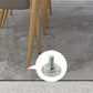 Stone Top Dining Table Set 1/2/5 Pieces Glam Rectangle Dinette Set in White Clearhalo 'Dining Room Sets' 'Dining Tables & Seating' 'dining_room_set' 'furn' 'furn_dining_room_set' 'Furniture' 'Kitchen & Dining Furniture' 1200x1200_51dd4df4-a18c-4a70-b79a-9a432aad65e3