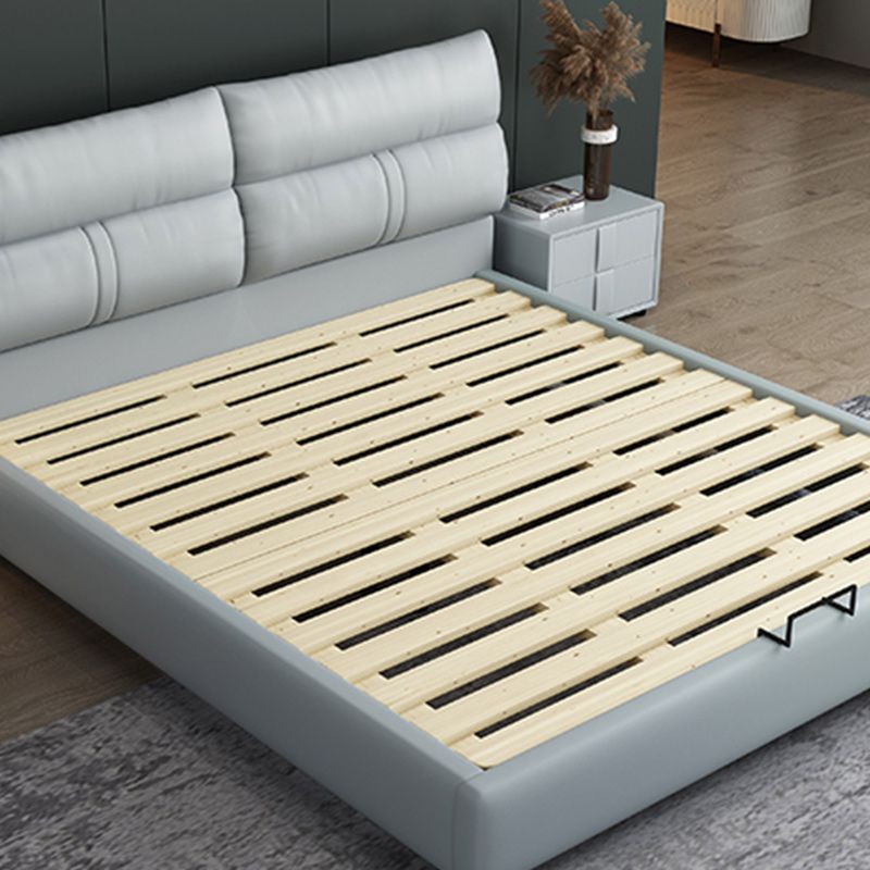 Mattress Included Platform Bed Frame Upholstered Headboard Platform Bed Clearhalo 'Bedroom Furniture' 'Beds' 'furn' 'furn_beds' 'Furniture' 1200x1200_51dd65c5-662f-401f-9166-89080d5f23fc