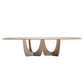 Modern Pine Wood Table for Restaurant Rectangle Kitchen Table with Double Pedestal Clearhalo ' dining_table' 'Dining Tables & Seating' 'Dining Tables' 'furn' 'furn_dining_table' 'Furniture' 'furniture_dining_table' 'Kitchen & Dining Furniture' 'kitchen&dining_furn' 'kitchen' 'kitchen_dining_table' 1200x1200_51dda5ab-2a92-4a0b-af94-c6f30b3549ca