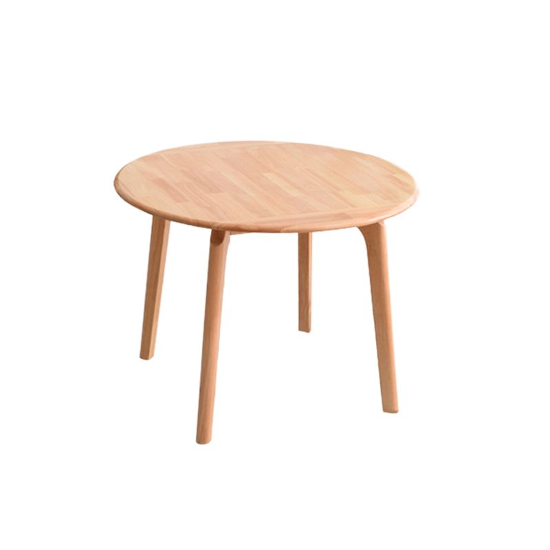 Rubberwood Solid Wood Dining Table Contemporary Style Dining Site Table with 4 Legs Clearhalo ' dining_table' 'Dining Tables & Seating' 'Dining Tables' 'furn' 'furn_dining_table' 'Furniture' 'furniture_dining_table' 'Kitchen & Dining Furniture' 'kitchen&dining_furn' 'kitchen' 'kitchen_dining_table' 1200x1200_51e06429-507d-4b33-b62b-f693b1193c75