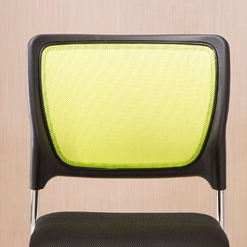 Modern Desk Chair Mesh Armless Conference Chair Mid-Back Chair Clearhalo 'furn' 'furn_office_chair' 'Furniture' 'Office Chairs' 'Office Furniture' 'office_chair' 1200x1200_51e42512-8b8a-4020-8337-b9306dfdeab7