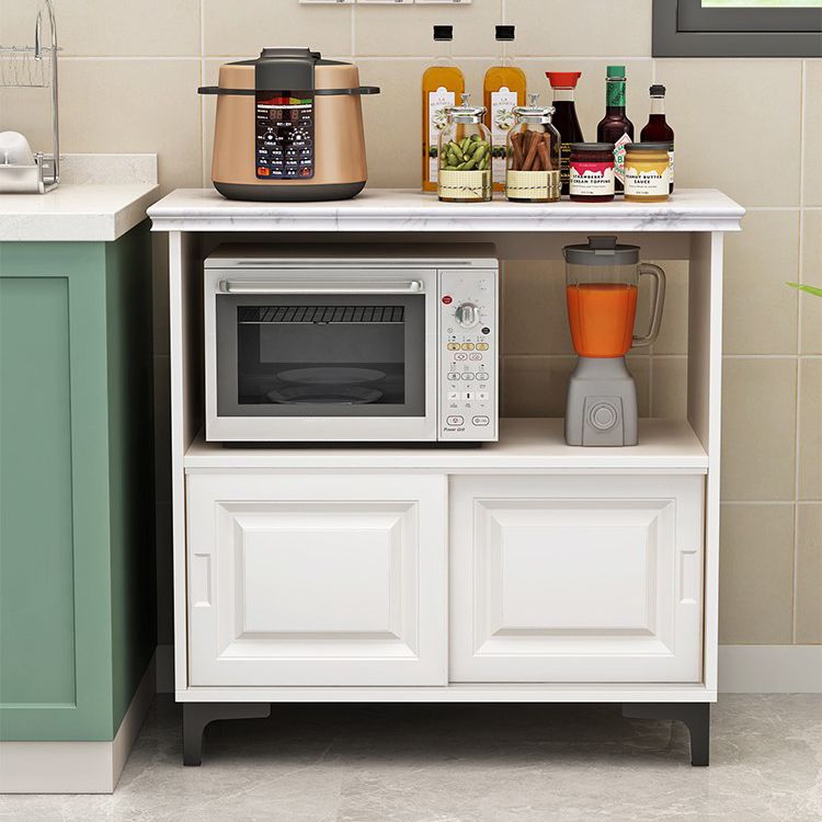 Sideboard di pietra porta mobile moderno server buffet con archiviazione per cucina