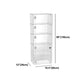 Moderne acryl display Stand Clear Display Cabinet met verstelbare planken
