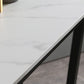 Industrial Bar Table 42-inch Height Stone Top Bistro Table for Coffee Shop Clearhalo 'Bar Furniture' 'Bar Tables' 'bar_tables' 'furn' 'furn_bar_tables' 'Furniture' 'furniture_bar_tables' 'Kitchen & Dining Furniture' 1200x1200_51e87f79-0aab-4fb7-9516-4111fb058ac2