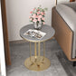 Metal End Table 21.65" Tall Modern Round Pedestal Side Table for Living Room Clearhalo 'Coffee & Accent Tables' 'End & Side Tables' 'end_side_table' 'end_side_tables' 'furn' 'furn_end_side_tables' 'Furniture' 'furniture_end_side_table' 'Living Room Furniture' 1200x1200_51ea78d7-3640-4367-b772-a7390ff35ec9
