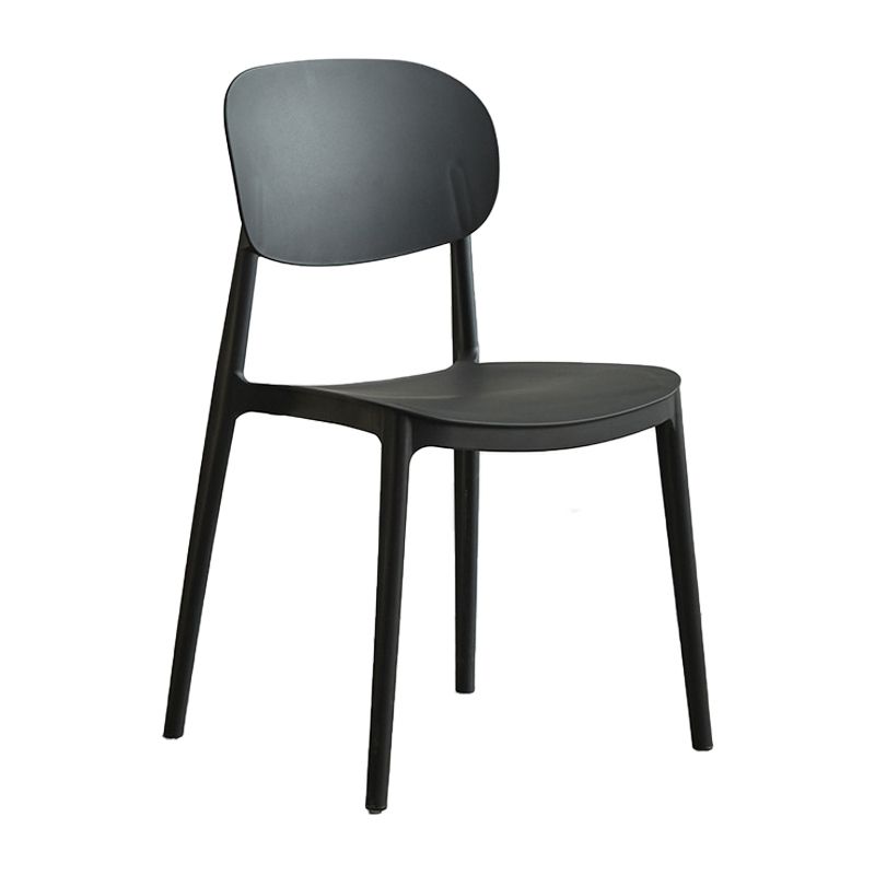Modern Plastic Side Chair Solid Back Dining Chair for Restaurant Clearhalo ' kitchen&dining_furn' 'Dining Chairs' 'Dining Tables & Seating' 'dining_chair' 'furn' 'furn_dining_chair' 'Furniture' 'furniture_dining_chair' 'Kitchen & Dining Furniture' 'kitchen' 1200x1200_51ec59ab-484d-46db-98e7-6b1fac83fe8f
