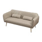 Faux Leather Sofa 29.52" D x 31.49" H Flared Arm Sofa for Living Room Clearhalo 'furn' 'furn_sofas' 'Furniture' 'Living Room Furniture' 'Sofa' 'sofas' 1200x1200_51ecbaf9-bda7-448f-8439-c4382260241e