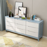 16" W Solid Wood Storage Chest Dresser Modern Storage Chest with Drawers Clearhalo 'Bedroom Furniture' 'Dressers & Chests' 'dressers_chests' 'furn' 'furn_dressers_chests' 'Furniture' 1200x1200_51f5d835-2926-4f79-99c0-73da1856617d